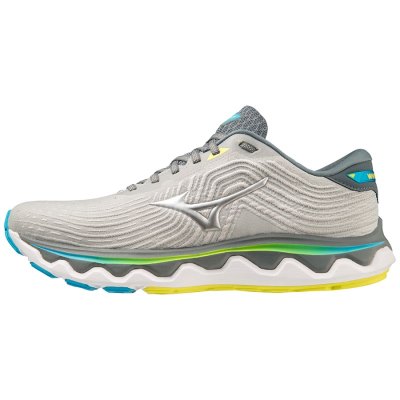 Zapatillas Para Correr Mizuno WAVE Horizon 6 Hombre Azules / Plateados / Amarillos - Chile M519KTIL